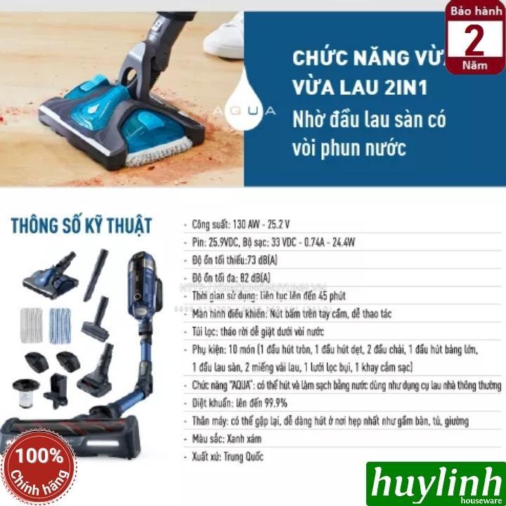 [Mã ELHA10 giảm 6% đơn 5TR] Máy hút bụi lau sàn không dây Tefal TY9890WO - X-force Flex 11.60