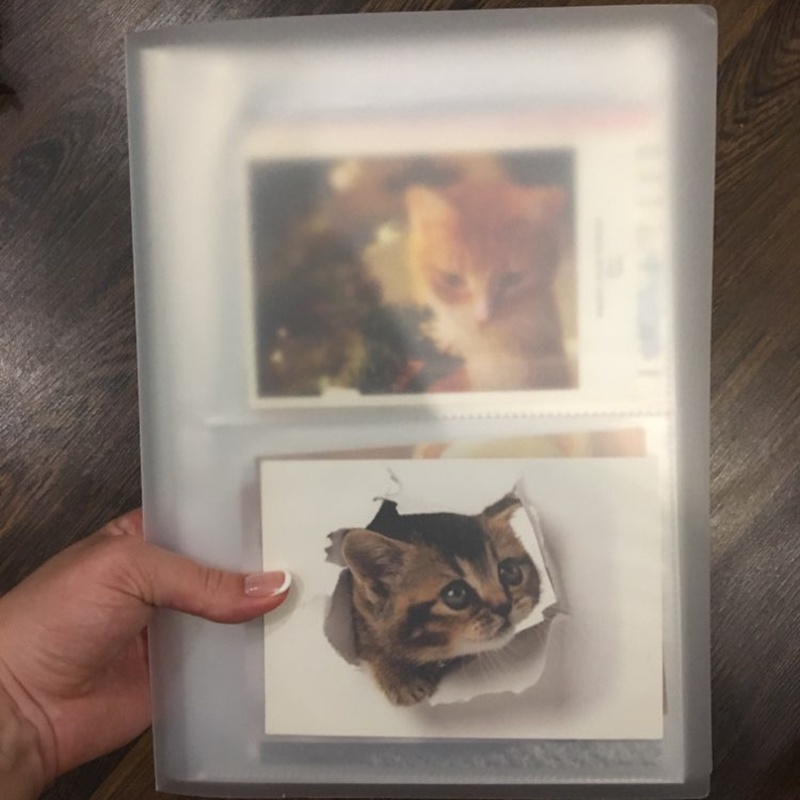 Album Ảnh 5R 7 Inch PP Trong Suốt 80 Trang Trí Dễ Thương