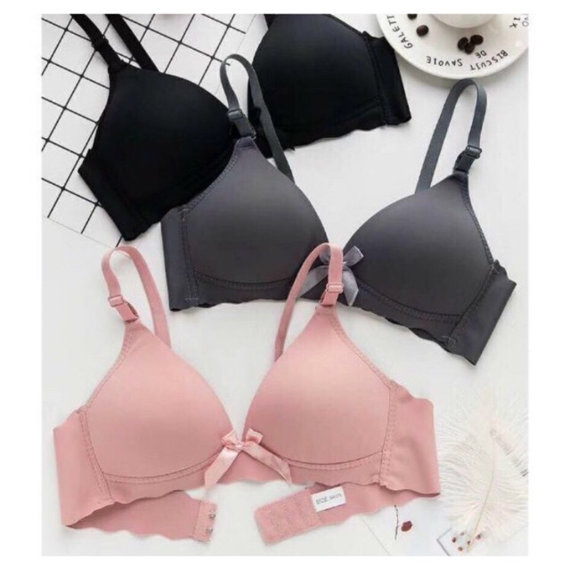 ÁO LÓT SU TRƠN ĐÍNH NƠ MẪU MỚI 6690