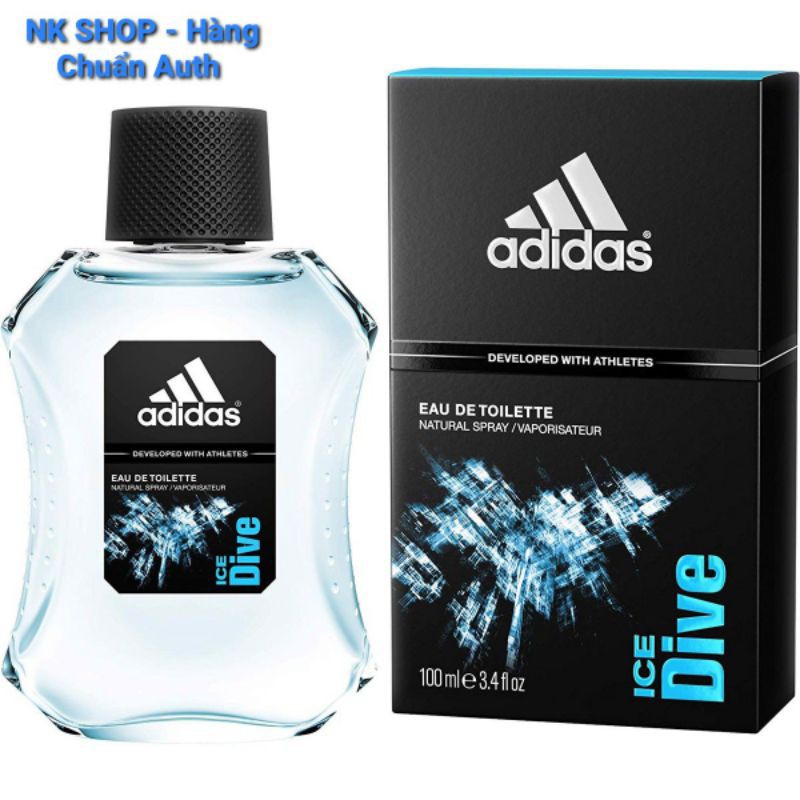 Nước hoa unisex Adidas Ice Dive 100ml (Authenic)