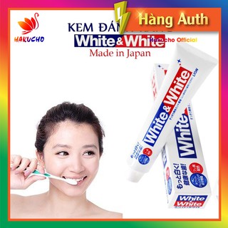 Kem Đánh Răng White & White Lion 150gr Nhật Bản