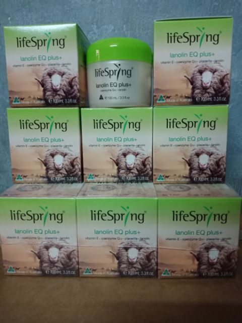 Kem nhau thai cừu Life Spring Lanolin EQ Plus.