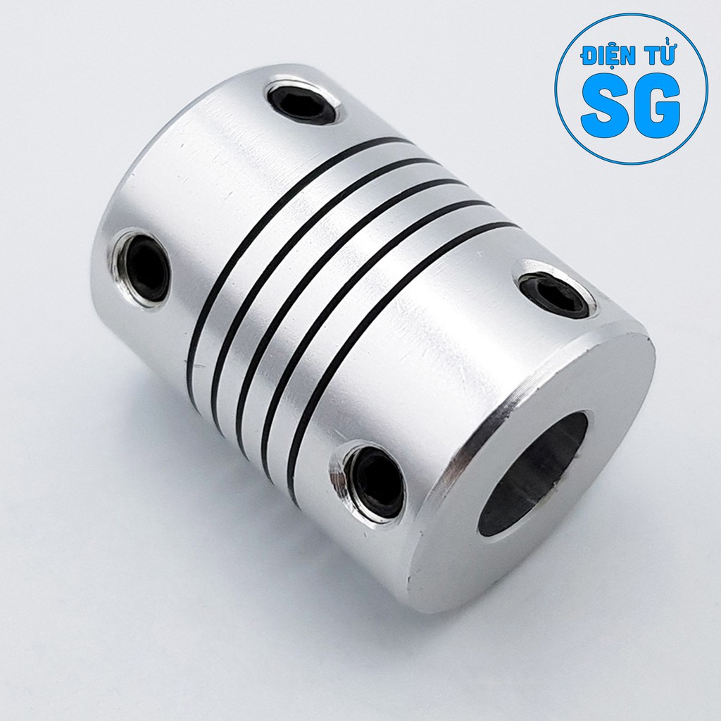 Khớp Nối Trục Mềm 6mm - 6mm, 5mm - 5mm, 5mm - 6mm, 5mm - 8mm, 6mm - 8mm (Kích thước tùy chọn)