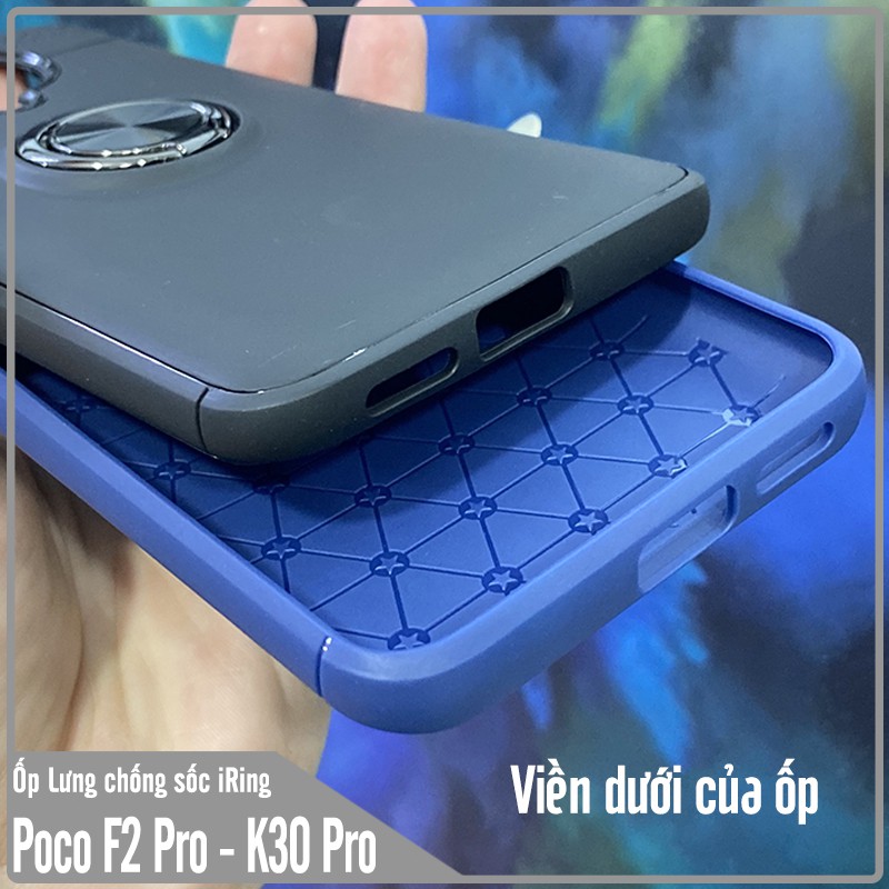 Ốp lưng cho Xiaomi Poco F2 Pro - Redmi K30 Pro - Redmi K30 Ultra chống sốc iRing Auto Focus