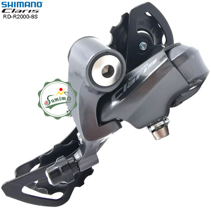 Cùi đề xe đạp - Gạt líp Shimano Claris RD-R2000-GS 8 Speed cần dài - Chính hãng