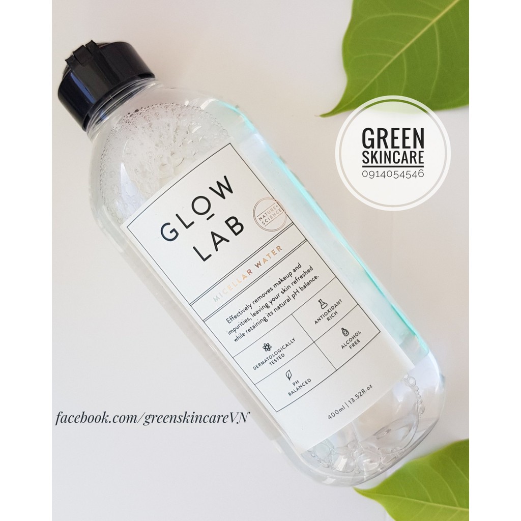 glow lab micellar water