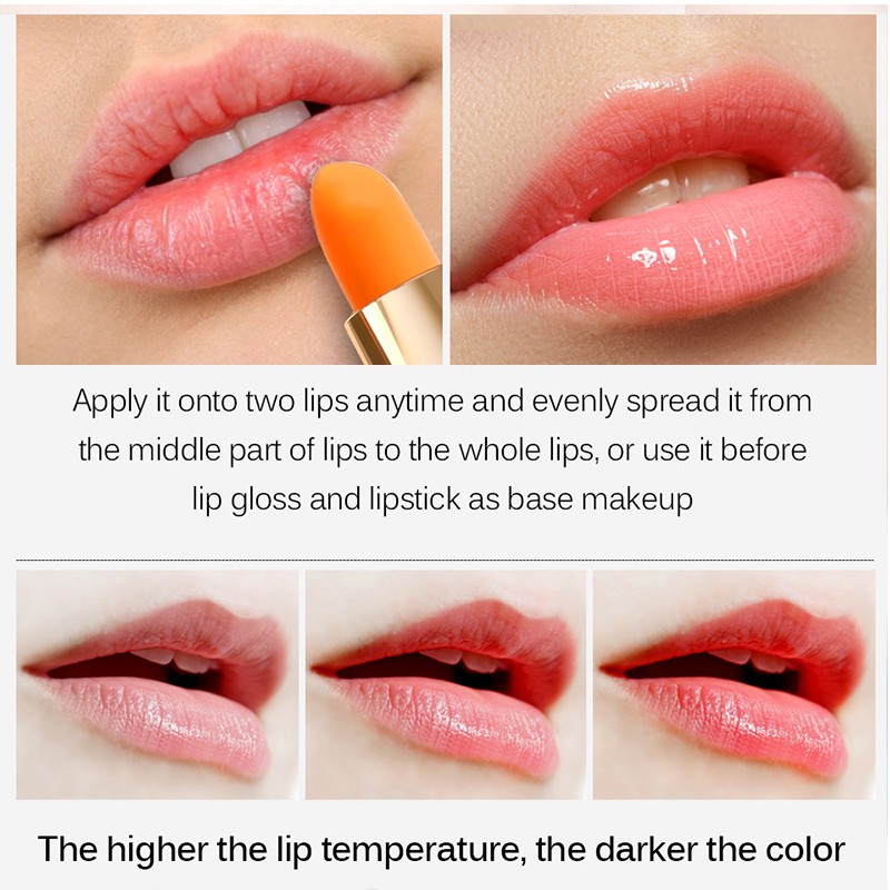 Son Dưỡng Môi VIBRANT GLAMOUR Chiết Xuất Mật Ong Tự Nhiên Giữ Ẩm Đổi Màu Theo Nhiệt Độ Lâu Trôi 3.5g | BigBuy360 - bigbuy360.vn