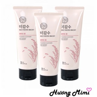 Sữa rửa mặt gạo The Face Shop Rice Water Bright Foaming Cleanser