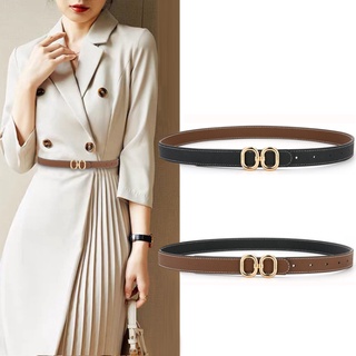 Đai váy thắt lưng nữ dây nịt nữ Nutushop da thật hàng cao cấp màu sắc đen và nâu (2 trong 1) - NT320