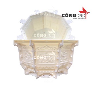 Khuôn Chậu Bát Giác, Khuôn Bát Giác 59 Long Lân Quy Phụng, Cá Chép Tài Lộc
