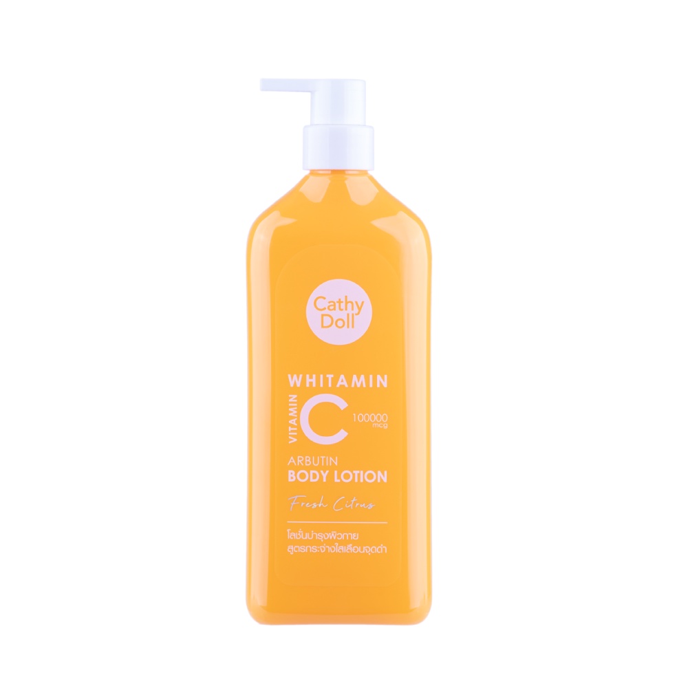 Sữa dưỡng thể trắng da mờ thâm Cathy Doll Whitamin Vitamin C Arbutin Body Lotion 150ml/450ml