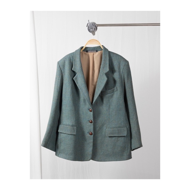 Áo vest menswear Harris tweed