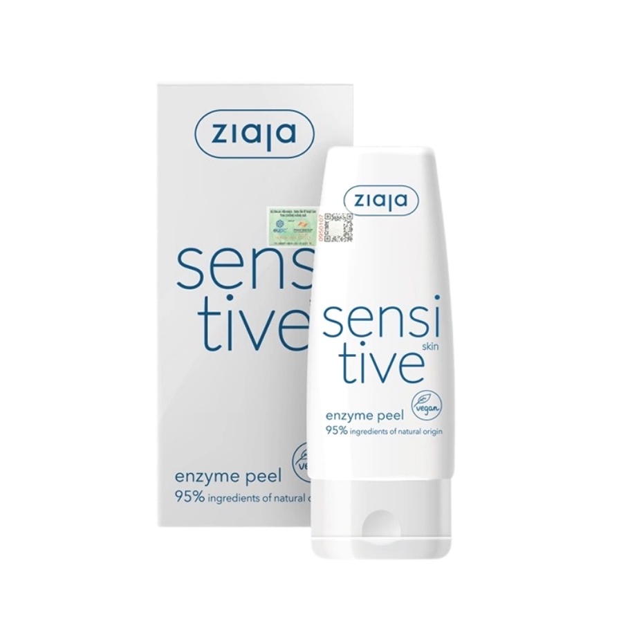 Ziaja Enzyme Tẩy Tế Bào Chết - Ziaja Sensitive Skin Enzyme Peeling 60ml - Enzim