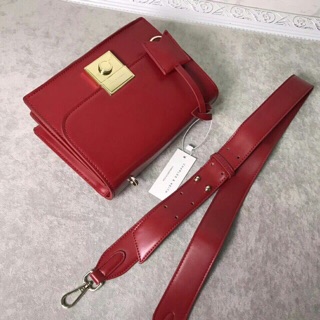 Túi Charles & Keith dây bản