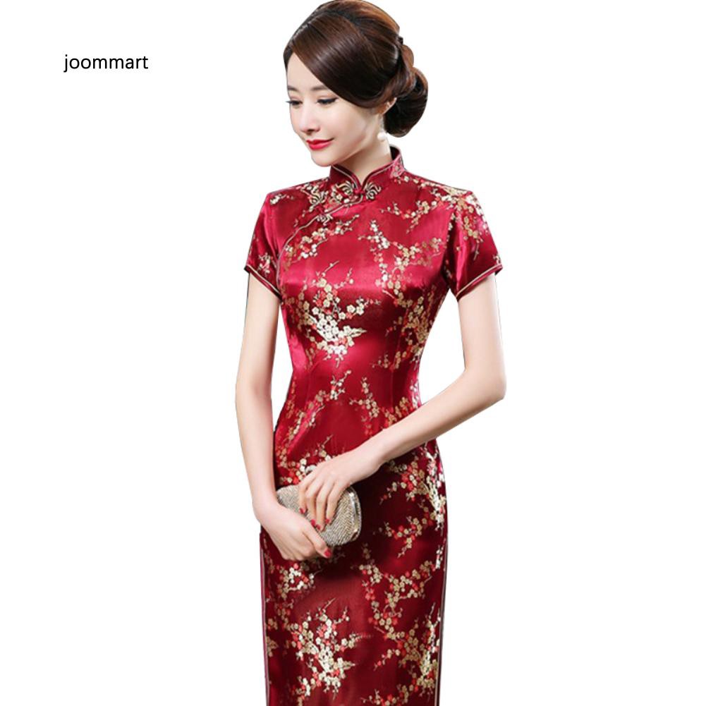 Sườn xám nữ phong cách Trung Hoa | BigBuy360 - bigbuy360.vn