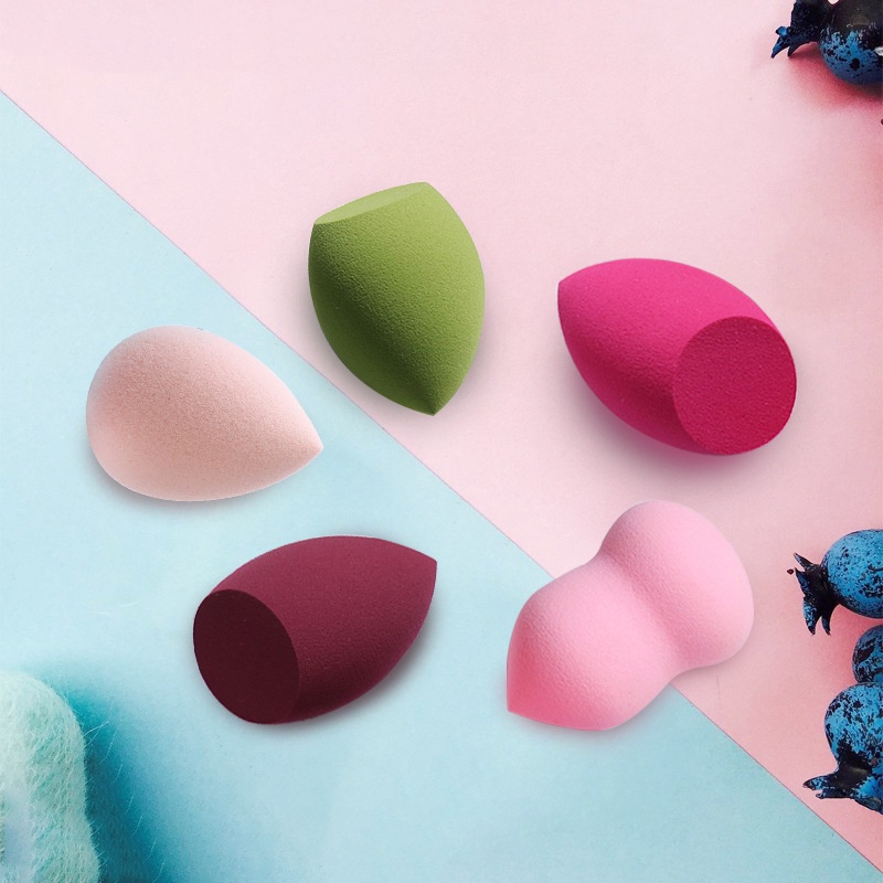 Mút Trang Điểm Tán Kem Nền Hình Quả Trứng Chất Liệu Microfiber