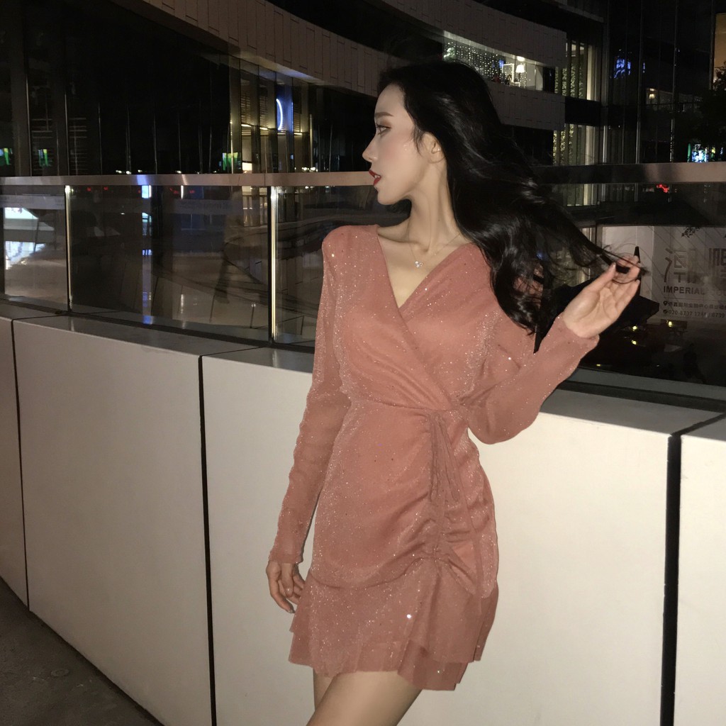 VÁY KIM SA ÔM BODY ULZZANG 2019 - A495 | BigBuy360 - bigbuy360.vn