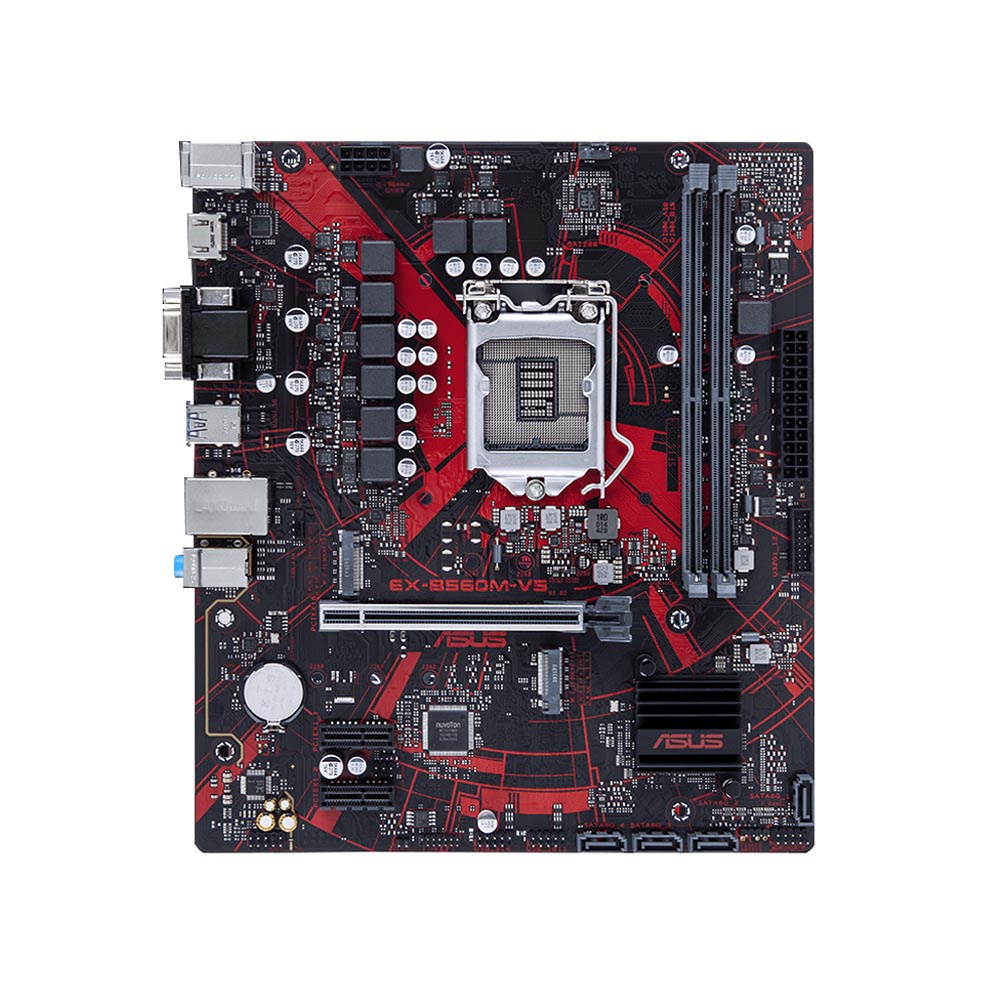 Mainboard Asus EX-B560M-V5 (Intel B560, Socket 1200, m-ATX, 2 khe RAM DDR4) - Hàng chính hãng