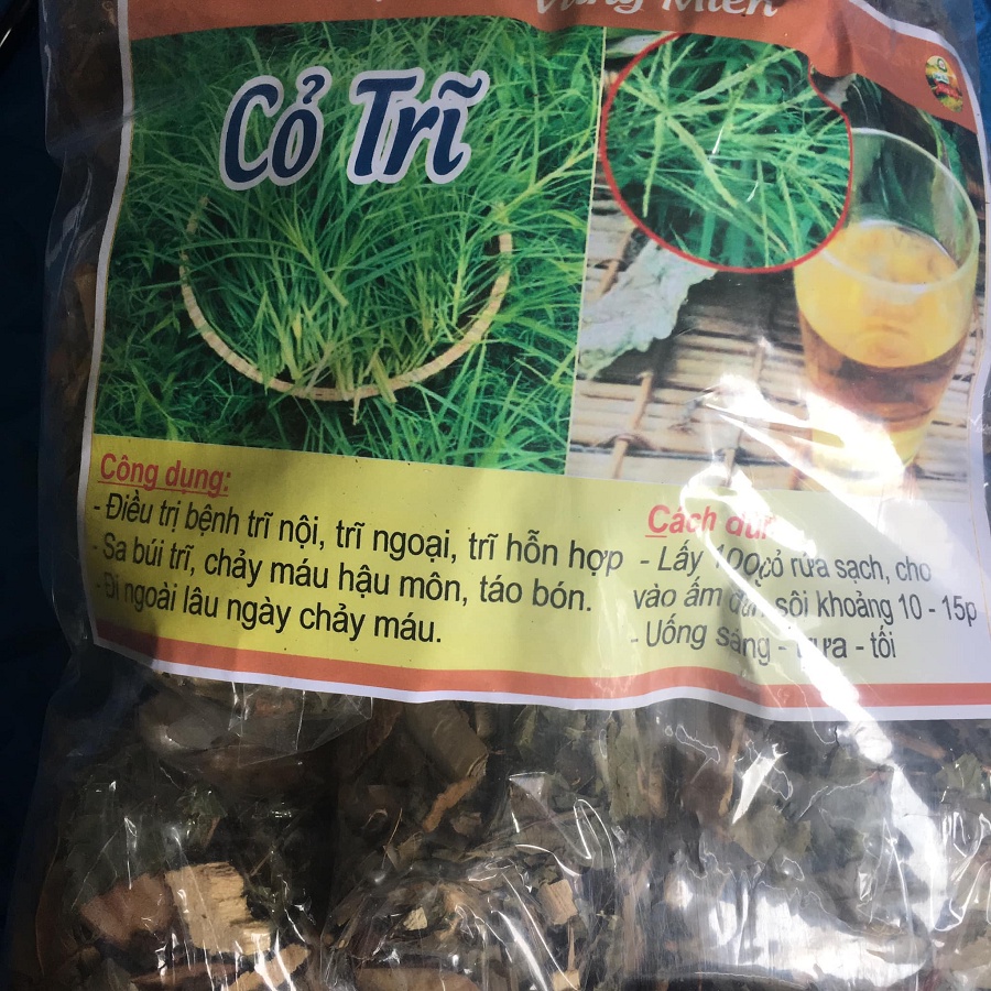 Cỏ trĩ phơi khô 1kg
