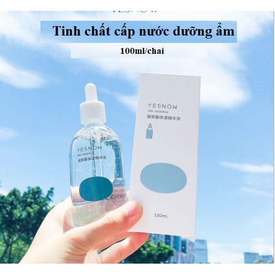 Tinh chất dưỡng ẩm cấp nước phục hồi da HA YESNOW Yingxue Hyaluronic Acid [100ml/chai]