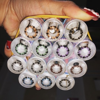 Mẫu lens pudding đủ màu