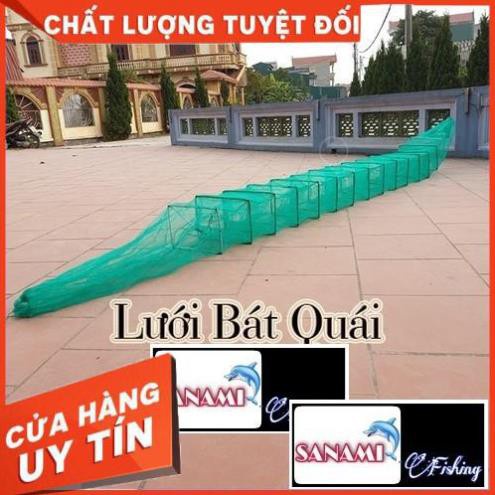 [ XẢ HÀNG ] [Xưởng sản xuất] Lồng lưới bát quái chã 12 cừa ngục đủ kích thước từ 3m - 8m - Sanami Fishing