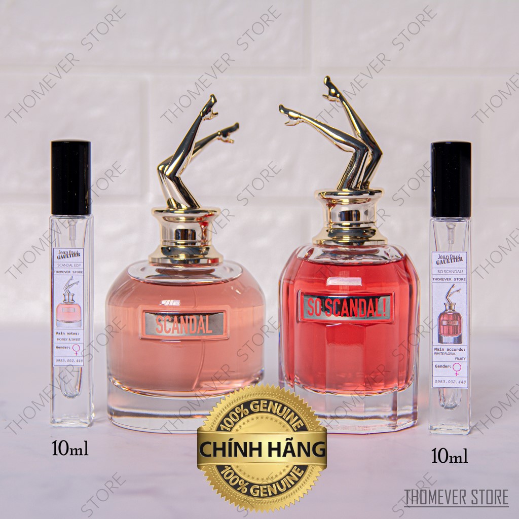 NEW 2020 | Nước Hoa Nữ Jean Paul Gaultier | JPG Scandal & So Scandal 2020 Ngọt Ngào Quyến Rũ [ Mẫu Thử ] | Thế Giới Skin Care
