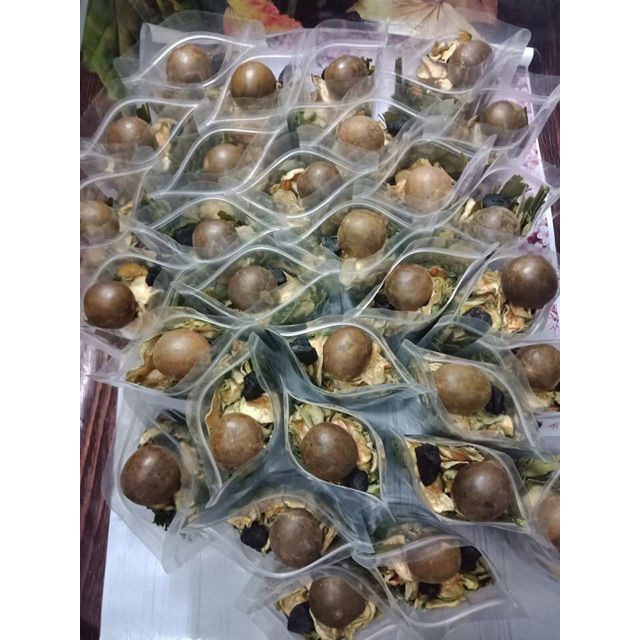 ( ảnh thật ) sỉ trà bí đao thanh mát giải nhiệt nhanh nấu 6 7 lít nước tặng kèm hạt chia + râu bắp