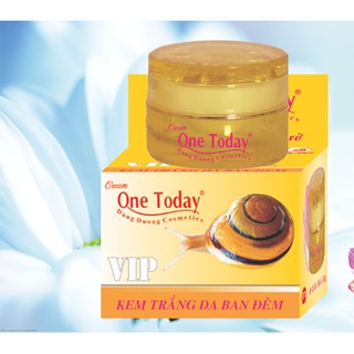 Kem trắng da ban đêm onetoday