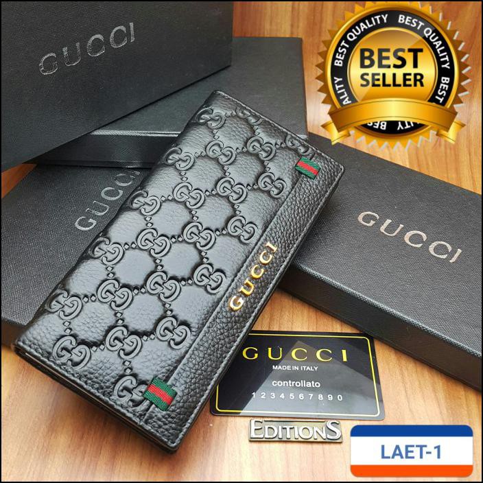 Ví Gucci Oat-1 Dáng Dài Thiết Kế Sang Trọng Cho Nam Và Nữ