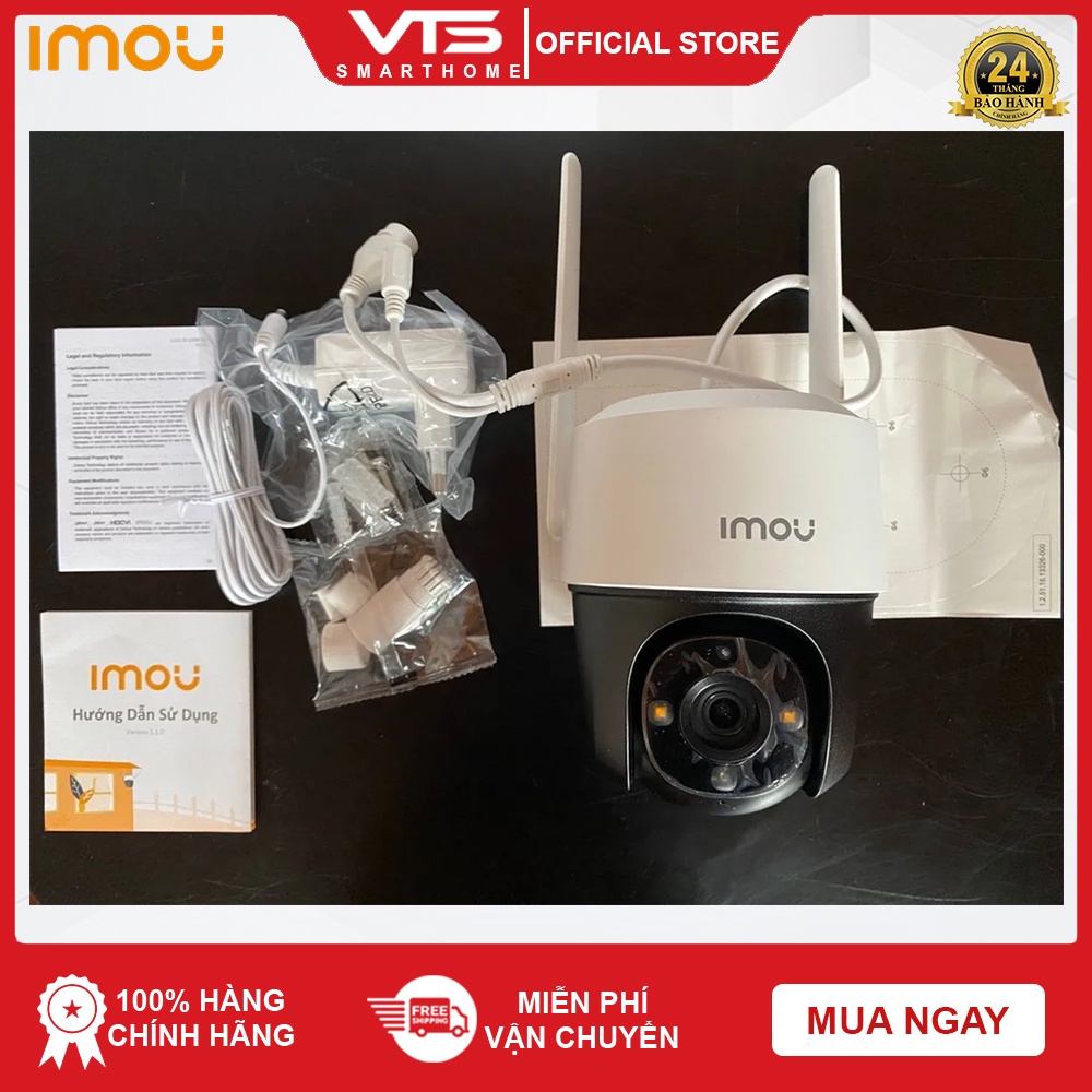 Camera IP Wifi IMOU S42FP 2K Cruiser Độ phân giải 4.0MP - Màu ban đêm - Theo dõi thông minh