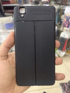 Ốp lưng Oppo R7s dẻo đen vân da