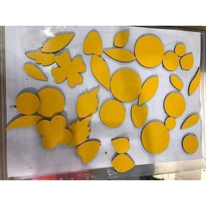 Bộ khuân cắt hoa trên vải  cắt tỉa hoa trang trí quần áo