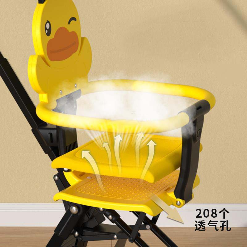 Xe đẩy cho bé, Xe đẩy gấp gọn em bé đi du lịch siêu gọn nhẹ B.Duck 1058
