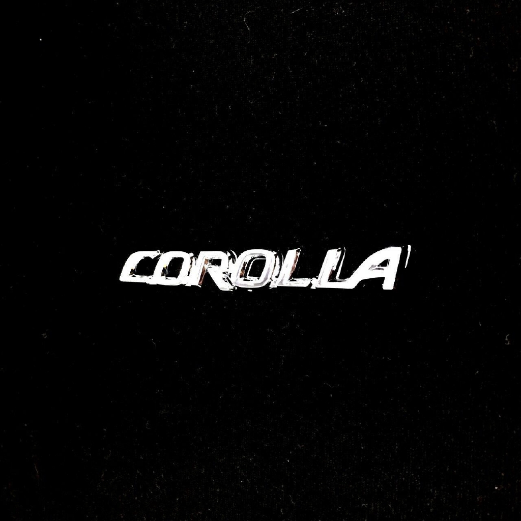 Logo chữ Corolla trang trí sang trọng cho TOYOTA ALTIS 2006-2014