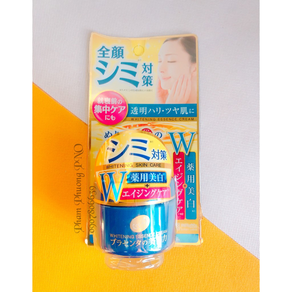 Kem W whitening essence cream tinh chất nhau thai