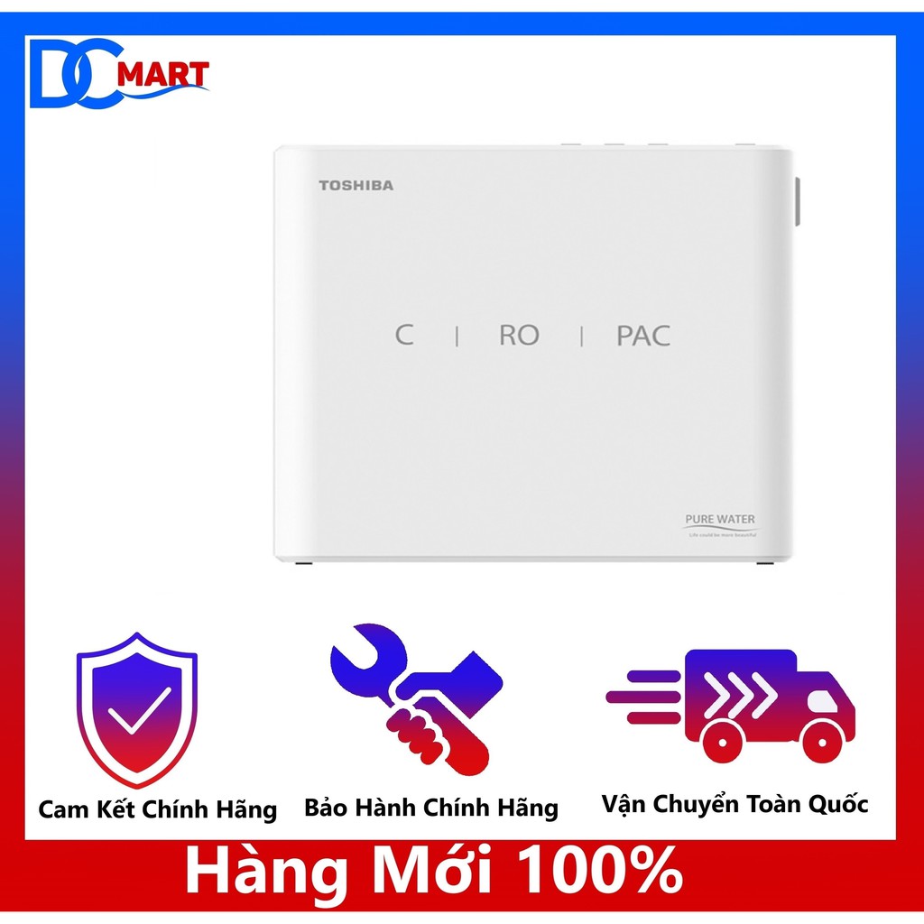 Máy lọc nước RO Toshiba TWPN1686UV(W1) 3 lõi Bảo Hành Chính Hãng