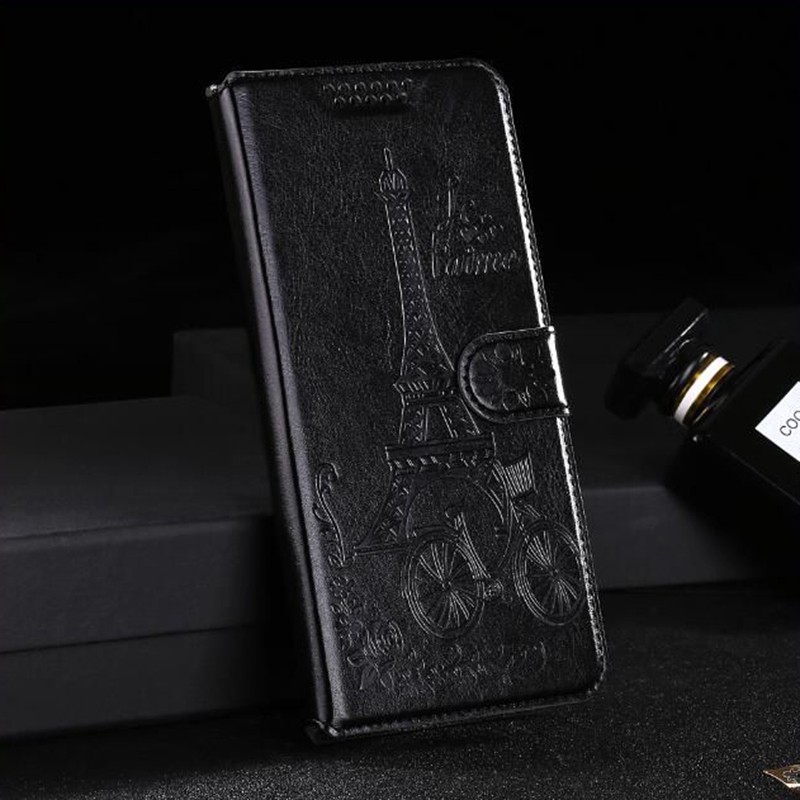 Tower Tree pattern Wallet Case Vivo 1724 1801 1808 1812 1818 1819 1820 1907 1920 1935 flip Leather phone cover with Card Slot