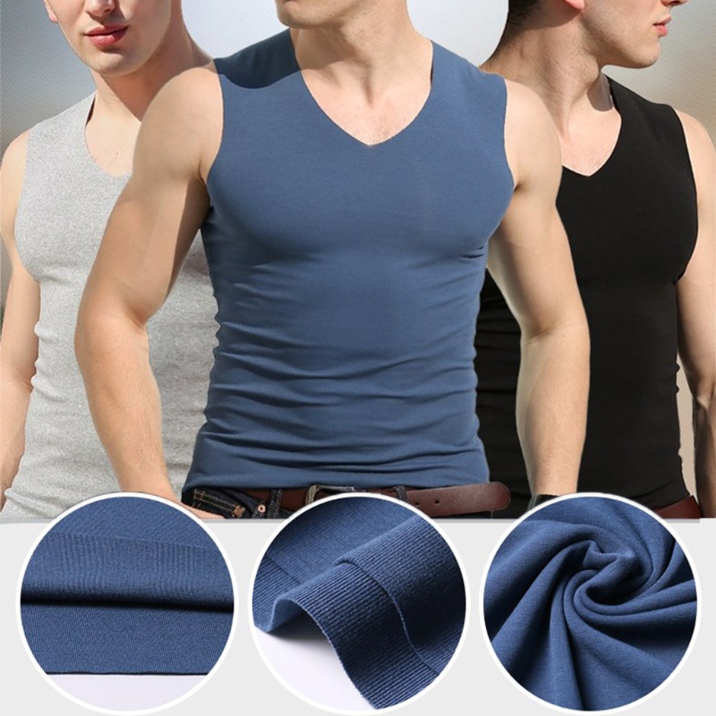 Áo Tank Top Không Đường May Thoải Mái Gợi Cảm Cho Nam