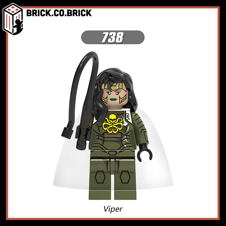 NON LEGO Siêu anh hùng Thor Ranarok - Đồ chơi lắp ráp mô hình Super Hero phim Marvels và DC Comics X0176