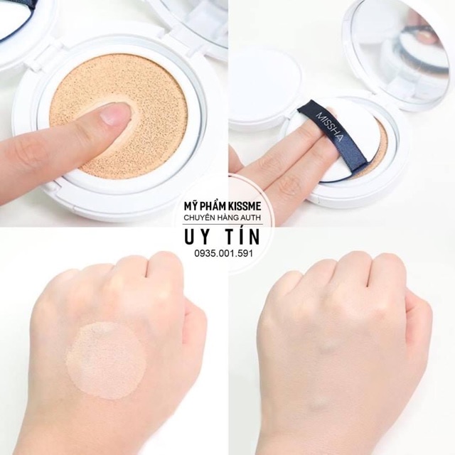 (CÓ BILL) Phấn Nước Missha M Magic Cushion SPF 50+ PA+++