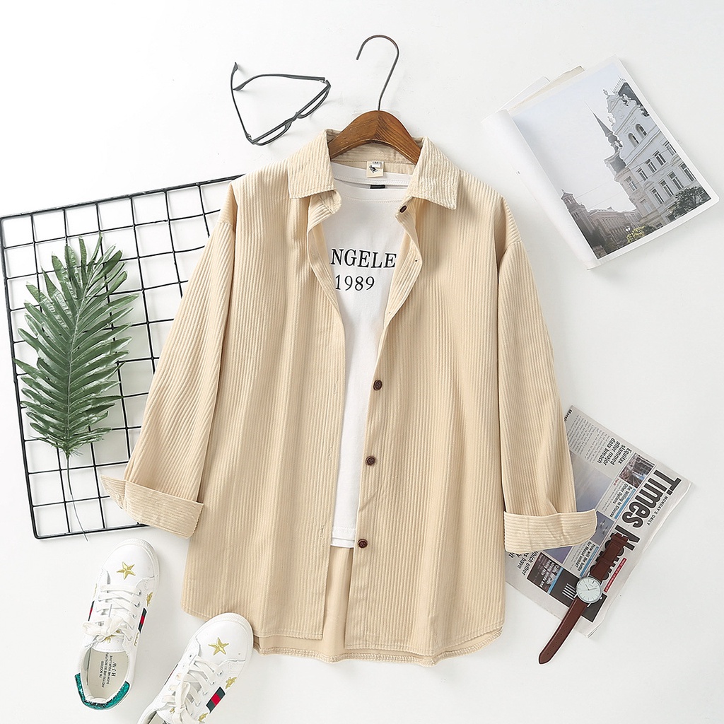 Áo Sơ Mi Dài Tay Phong Cách Cổ Điển Thanh Lịch Dành Cho Nữ