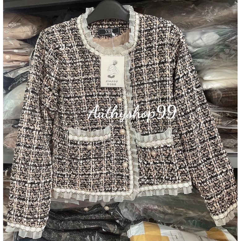 Áo Dạ Nữ Tay Bồng Hàng loại 1, áo dạ 2 lớp dày dặn với thiết kế kiểu dáng phong cách Hàn Quốc