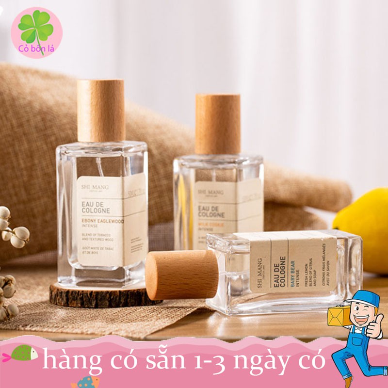 Nước hoa Shimang Vuông Nắp Gỗ