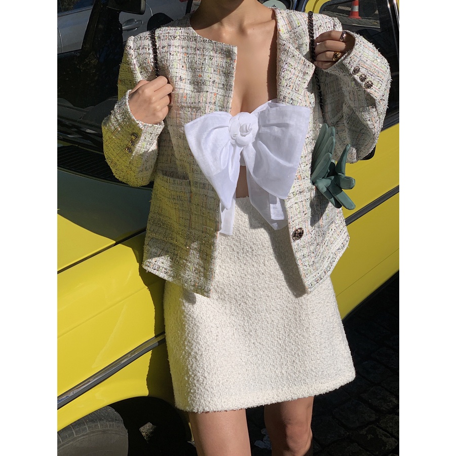Chân Váy Dạ Ngắn Bushbush Skirt Seooocookies