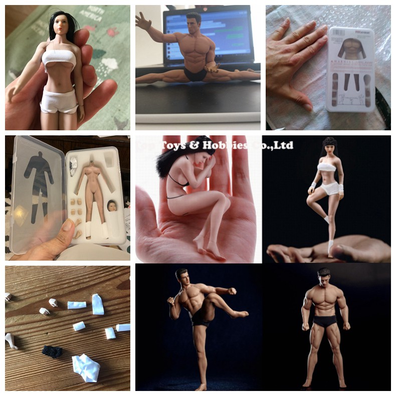 Mô hình cơ thể nữ 6inch tỉ lệ 1/12