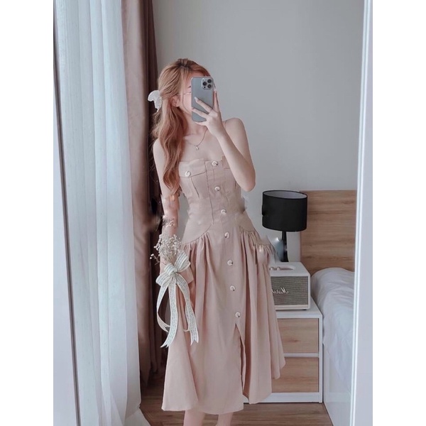 ĐẦM 2 DÂY DÀI CÓ NÚT