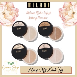 [Hàng USA] Phấn phủ kiềm dầu Milani Make It Last Setting Powder (3,5g)