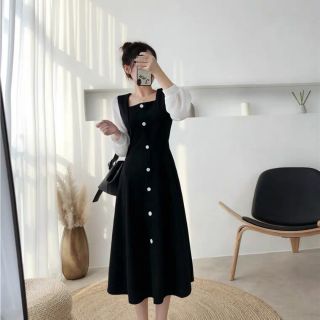 Váy đầm tay dài tiểu thư cực xinh