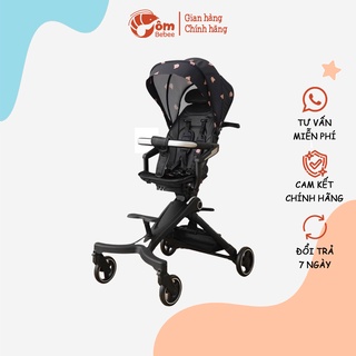 Xe đẩy gấp gọn 2 chiều cho bé Mochee travel, xe nôi trẻ em đa năng du lịch - Tôm bebee TB070
